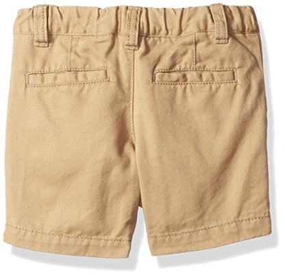 The Children's Place Baby Boys and Toddler Boys Chino Shorts, Flax, 2T