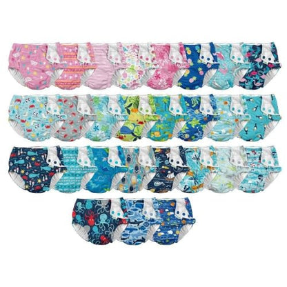 i play. Snap Reusable Absorbent Swimsuit Diaper