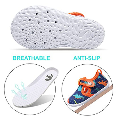 FEETCITY Baby Boys Girls Water Sport Shoes Barefoot Kids Aqua Socks Quick-Dry Beach Swim Pool Shoes