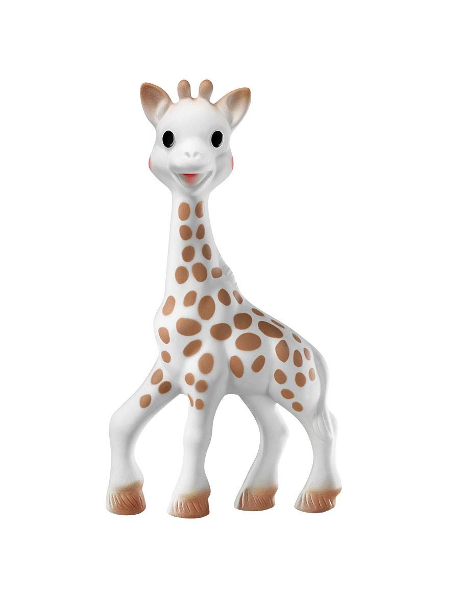 Sophie la girafe | Handcrafted for 60 Years in France | 100% Natural Rubber | Designed for Teething Babies | Awaken All 5 Senses | Easy to Clean | Pack of 1