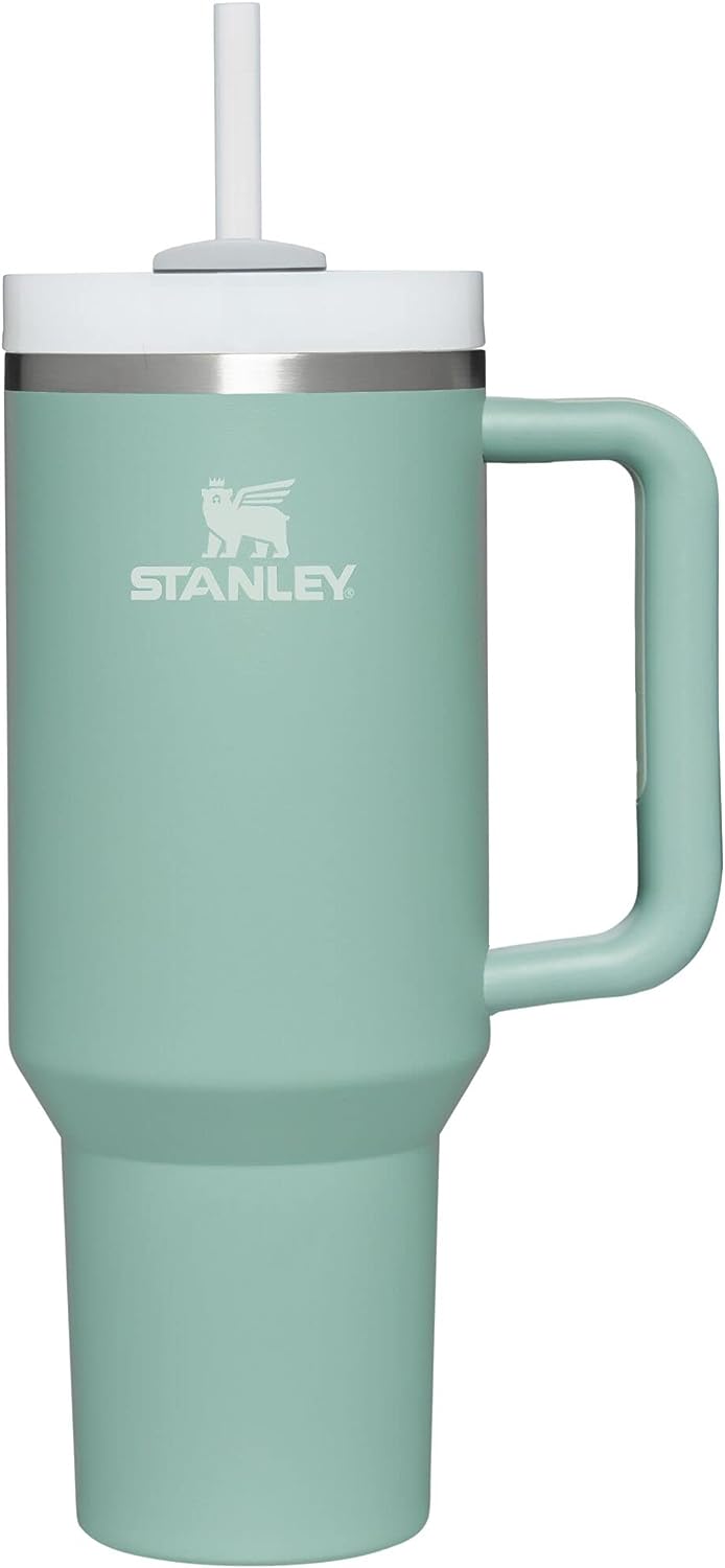 Stanley Quencher H2.0 FlowState Stainless Steel Vacuum Insulated Tumbler with Lid and Straw for Water, Iced Tea or Coffee