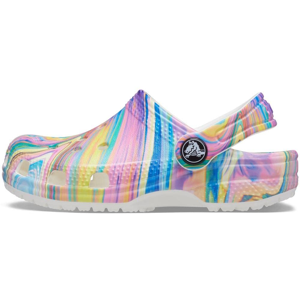 Crocs Kids' Classic Tie Dye Clogs (Little Kid/Big Kid)