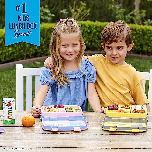 Bentgo® Kids Prints Leak-Proof, 5-Compartment Bento-Style Kids Lunch Box - Ideal Portion Sizes for Ages 3 to 7 - BPA-Free, Dishwasher Safe, Food-Safe Materials - 2023 Collection (Friendly Skies)…