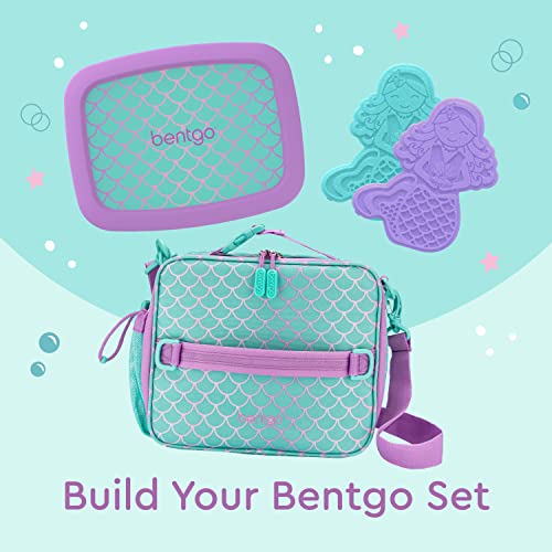 Bentgo® Kids Prints Leak-Proof, 5-Compartment Bento-Style Kids Lunch Box - Ideal Portion Sizes for Ages 3 to 7 - BPA-Free, Dishwasher Safe, Food-Safe Materials - 2023 Collection (Friendly Skies)…