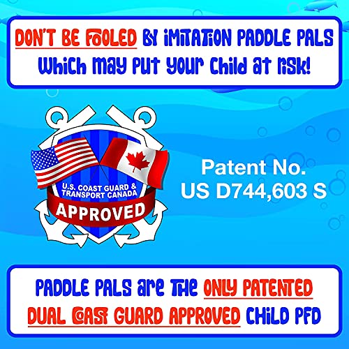 Body Glove Paddle Pals Life Jacket - The Safest Patented U.S. Coast Guard Approved Kids Swim Vest 33-55 LBS