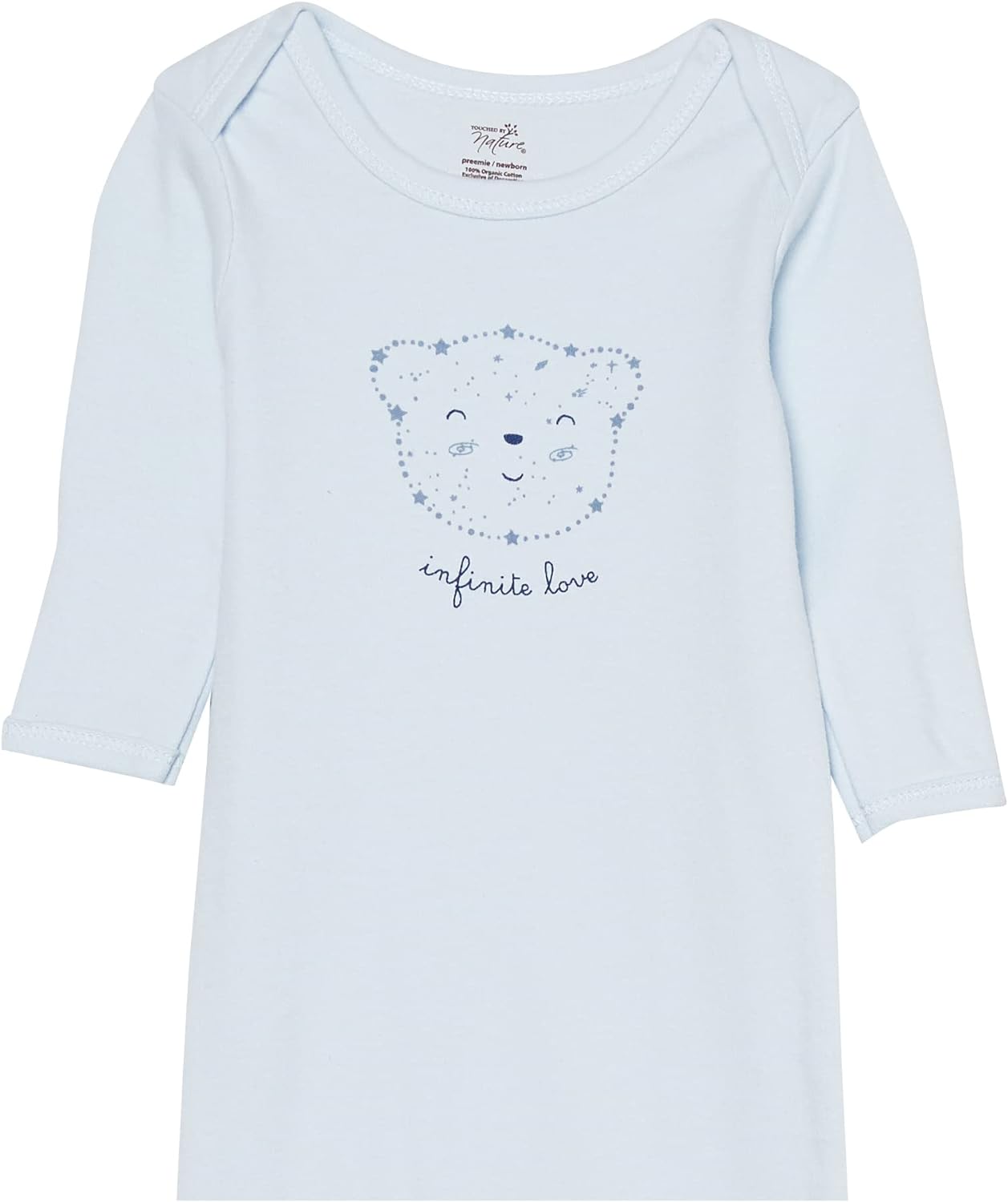 Touched by Nature Unisex Baby Organic Cotton Gowns