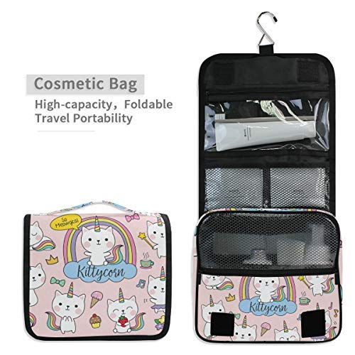 senya Hanging Travel Toiletry Bag Kit Makeup Case Cosmetics Organizer for Men Women