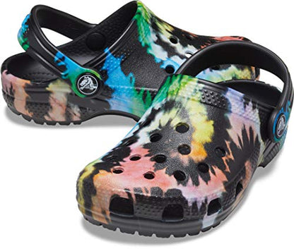 Crocs Kids' Classic Tie Dye Clogs (Little Kid/Big Kid)