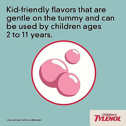 Tylenol Children's Chewable, Grape, 24 Count