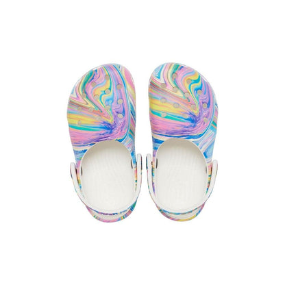 Crocs Kids' Classic Tie Dye Clogs (Little Kid/Big Kid)