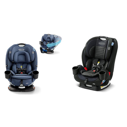 Graco® Turn2Me™ 3-in-1 Car Seat, Cambridge & TriRide 3 in 1 Car Seat | 3 Modes of Use from Rear Facing to Highback Booster Car Seat, Clybourne