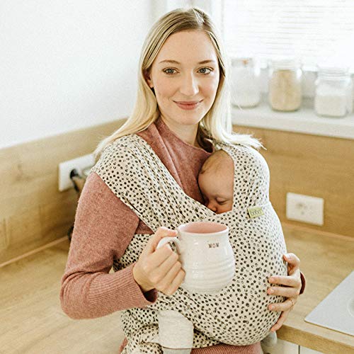 Boba Baby Wrap Carrier - Original Baby Carrier Wrap Sling for Newborns - Baby Wearing Essentials - Newborn Wrap Swaddle Holder, Newborn to Toddler Infant Sling (Grey)