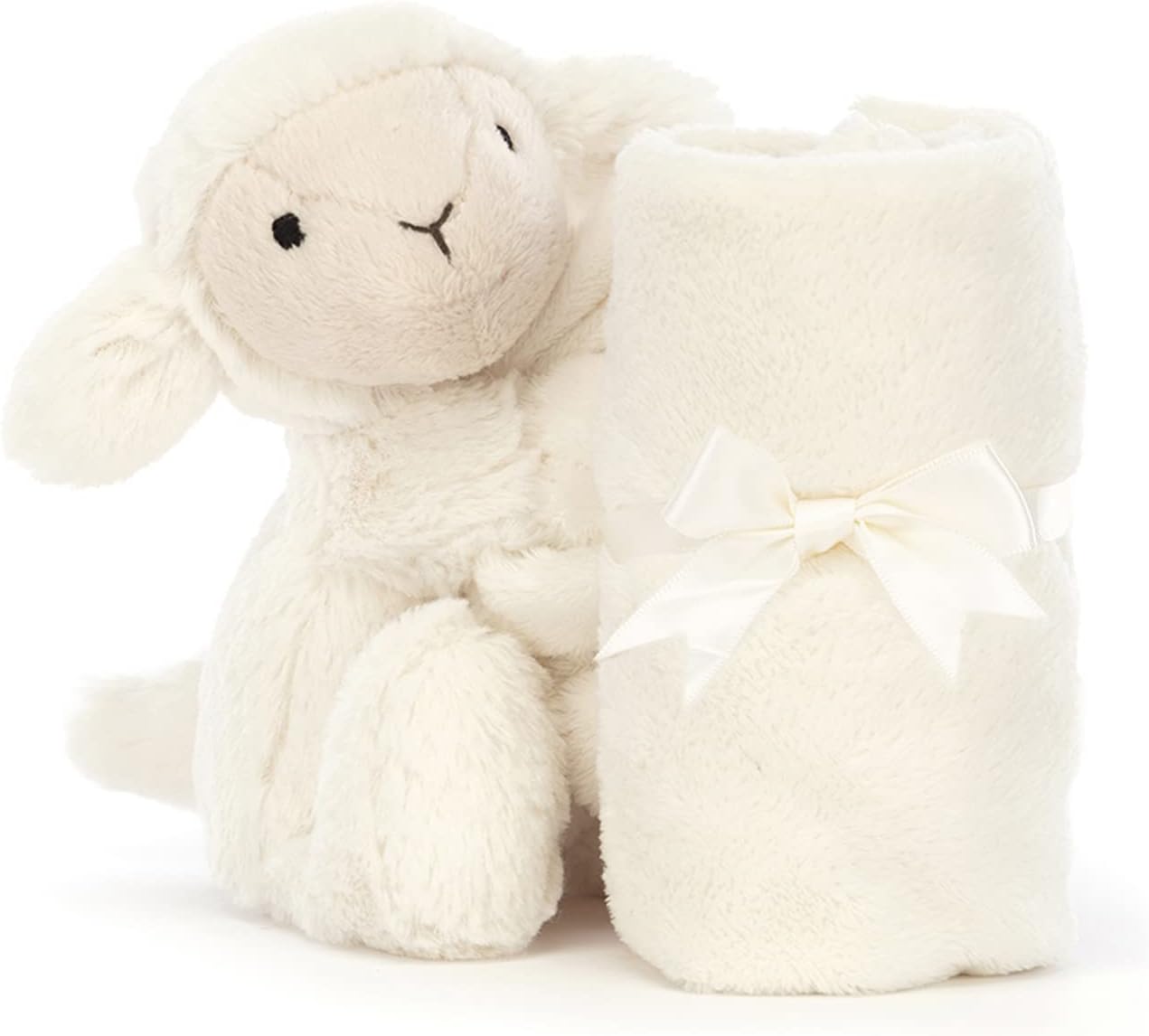 Jellycat Bashful Lamb Baby Stuffed Animal Security Blanket