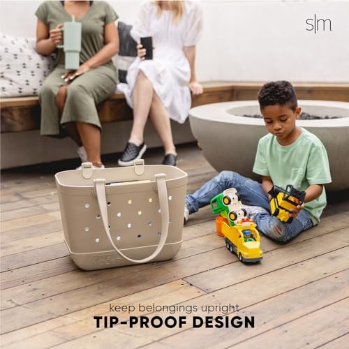 Simple Modern Beach Bag Rubber Tote