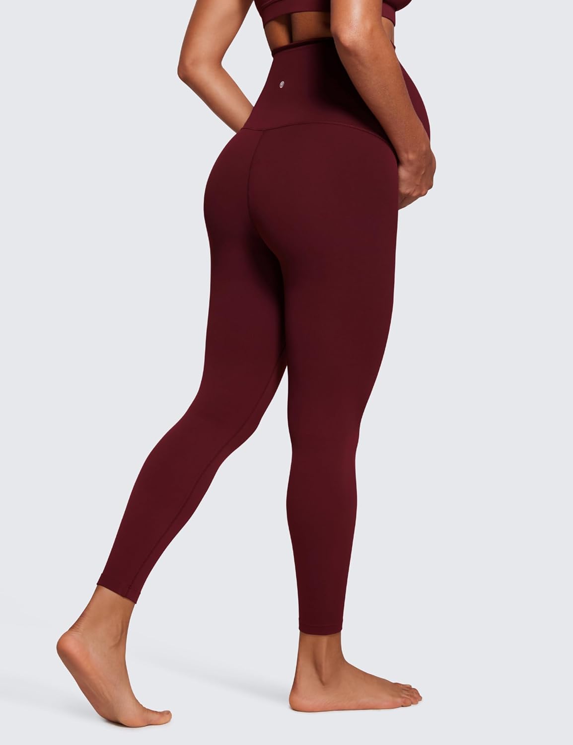 CRZ YOGA Womens Butterluxe Maternity Leggings 25" / 28" - Workout Activewear Yoga Pregnancy Pants Over The Belly Buttery Soft