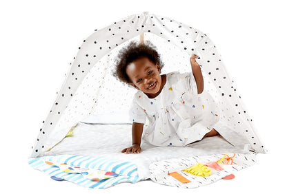 LOVEVERY | The Play Gym | Award Winning For Baby , Stage-Based Developmental Activity Gym & Play Mat for Baby to Toddler