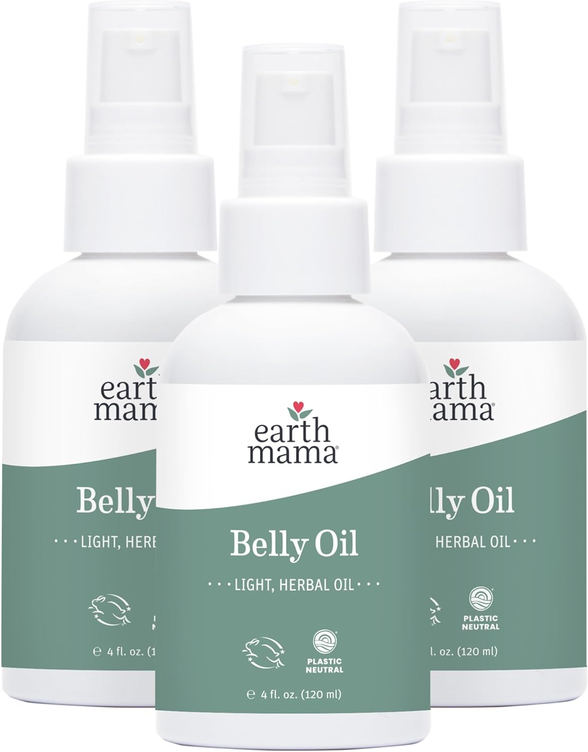 Earth Mama Belly Oil for Dry Skin | Calendula Skin Care Moisturizer Oil to Encourage Natural Elasticity and Help Prevent Stretch Marks During Pregnancy and Postpartum, 8-Fluid Ounce