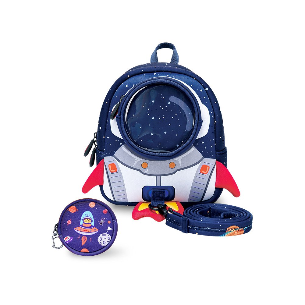 yisibo Rocket Toddler Backpack with Leash,3-6 Years Anti-lost Kids Backpack,Children Backpack for boys girls