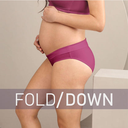 Intimate Portal Maternity Underwear | Pregnancy Postpartum Panties | Foldable Briefs Under the Bump