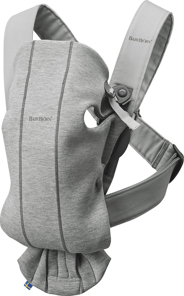 BabyBjörn Baby Carrier Mini, 3D Jersey, Light Beige