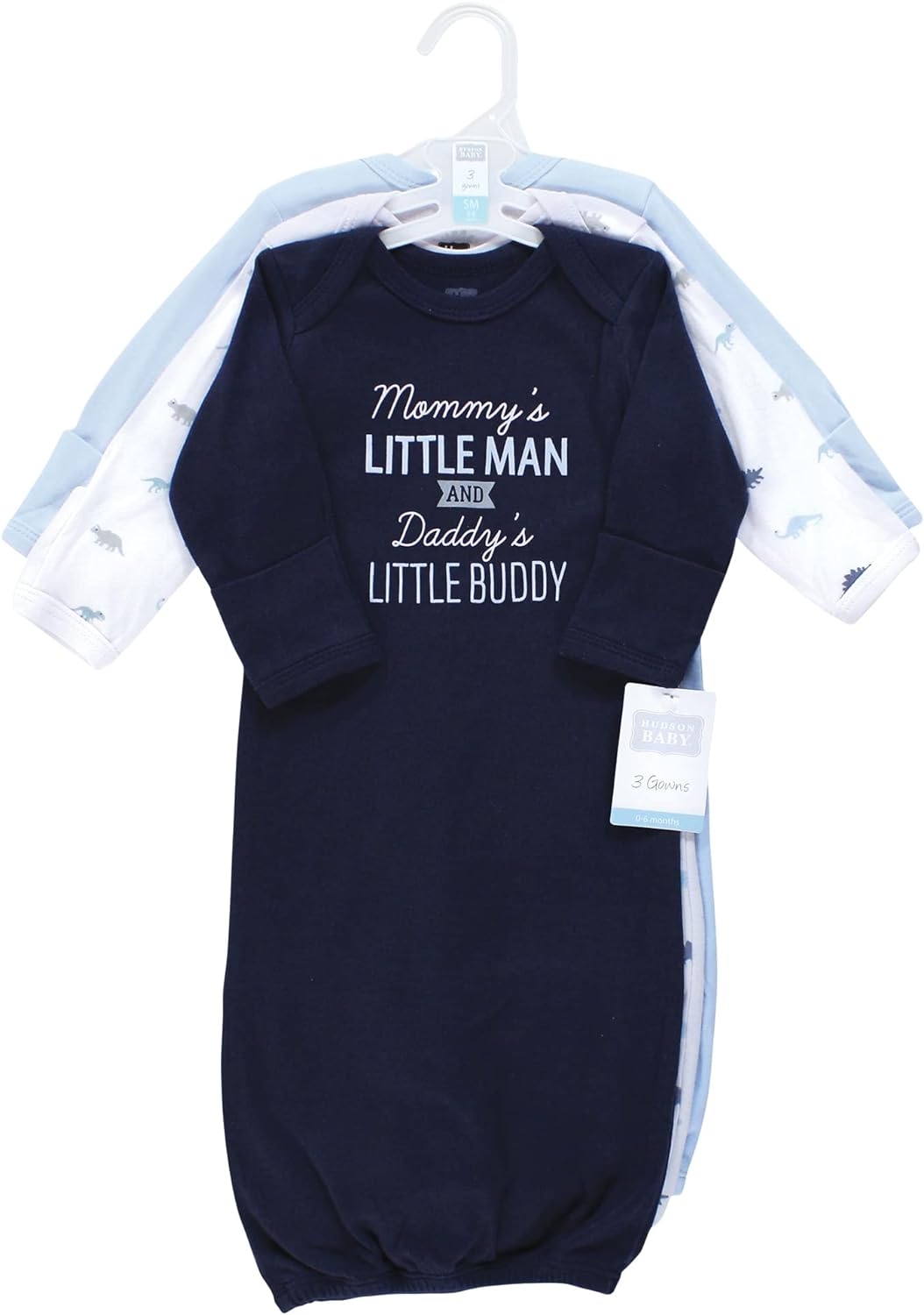 Hudson Baby baby-girls Cotton Gowns