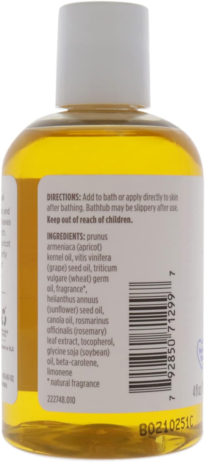 Burt's Bees Baby Nourishing Baby Oil, 100% Natural Baby Skin Care - 4 Ounce Bottle