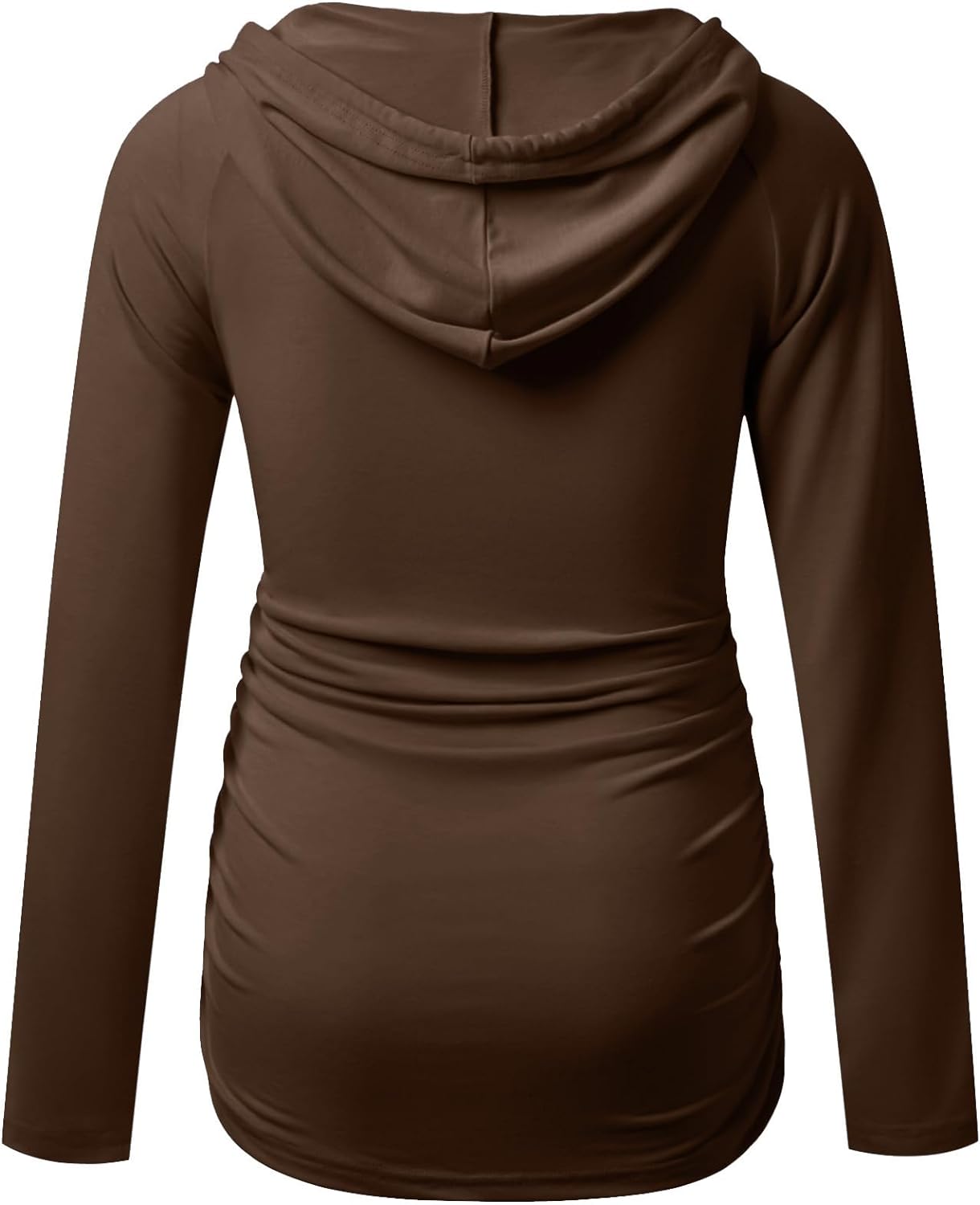 GINKANA Maternity Hoodie Long Sleeves Shirts Casual Maternity Top Pregnancy Sweatshirt Casual Clothes