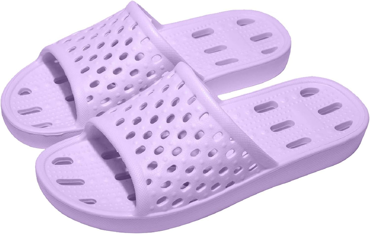 WOTTE Shower Sandals Women Quick Drying Bath Slippers Non Slip Dorm Shoes