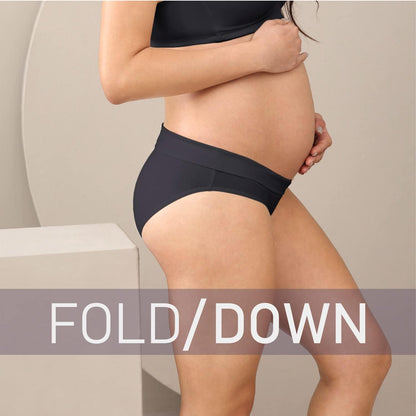 Intimate Portal Maternity Underwear | Pregnancy Postpartum Panties | Foldable Briefs Under the Bump