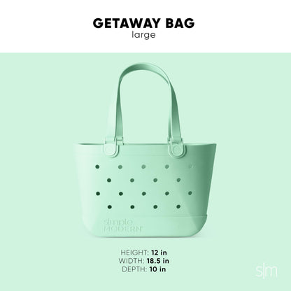 Simple Modern Beach Bag Rubber Tote