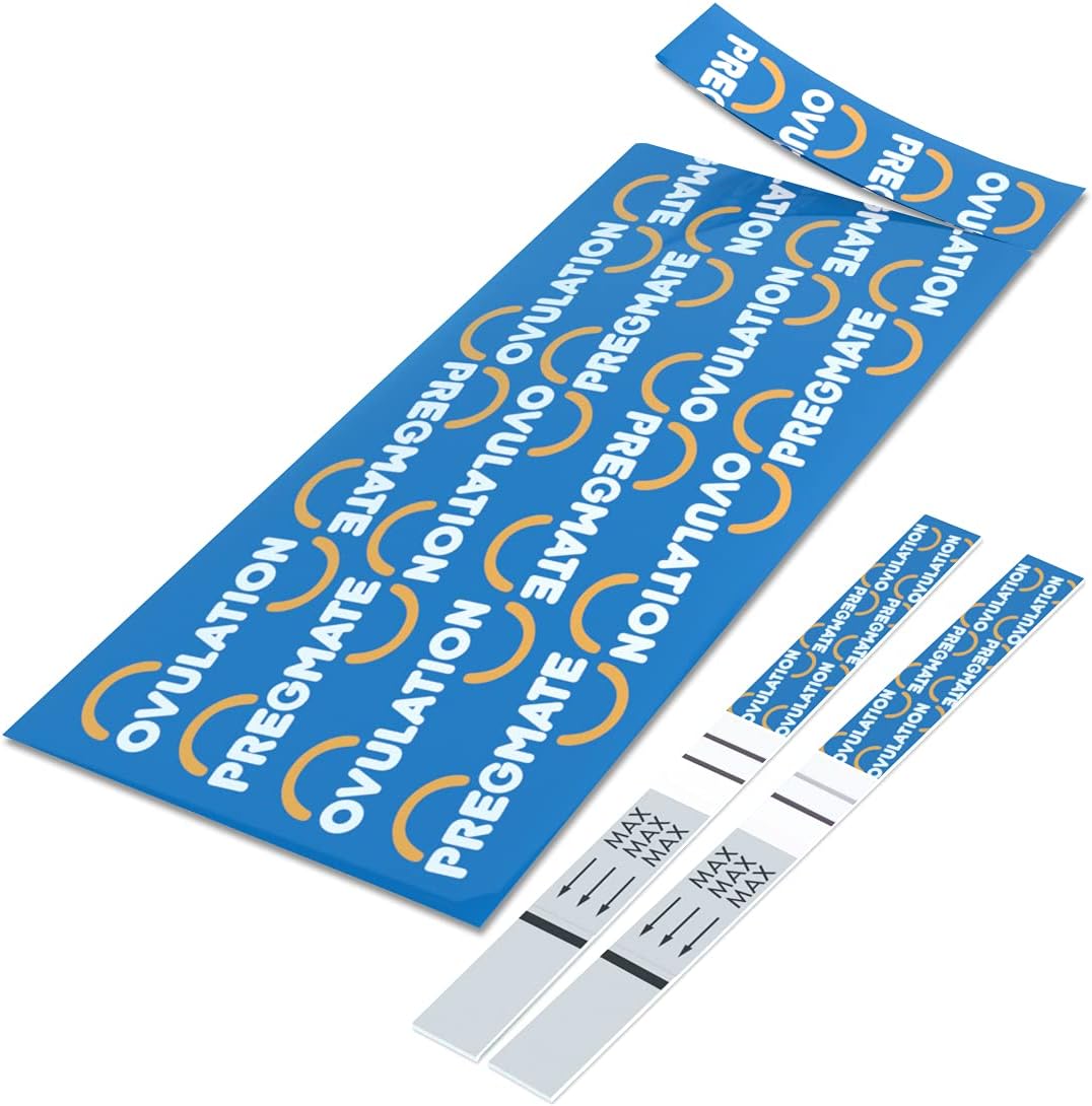 Pregmate 100 Ovulation and 50 Pregnancy Test Strips Predictor Kit