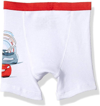 Disney Boys' Pixar Cars 100% Cotton Underwear with Lightning McQueen, Mater, Cruz & More Sizes 18m, 2/3t, 4t, 4, 6 and 8