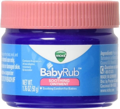 Vicks BabyRub Soothing Vapor Ointment - 1.76 oz