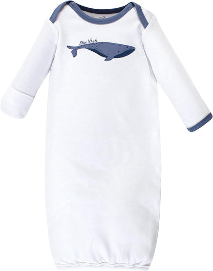 Touched by Nature Unisex Baby Organic Cotton Gowns