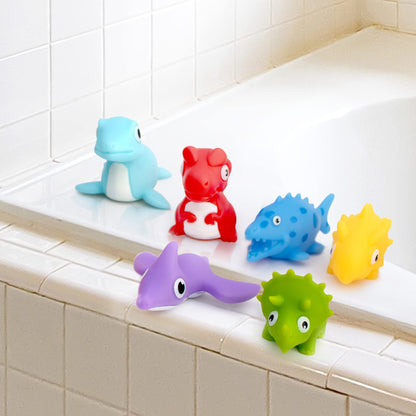 Hely Cancy Mold Free Infant Bath Toys for 18 Months - No Hole Animal Bathtub Toys, Baby Bath Tub Toys No Mold (Ocean)