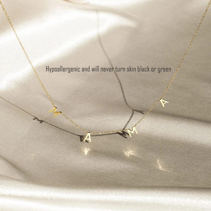 Mama necklace for Women - Silver, Gold & Rose Gold Mom Jewelry for Women, Gifts for New Mom, Expecting Mom Gift for Pregnant Friend, Mom to be Gifts with Cards