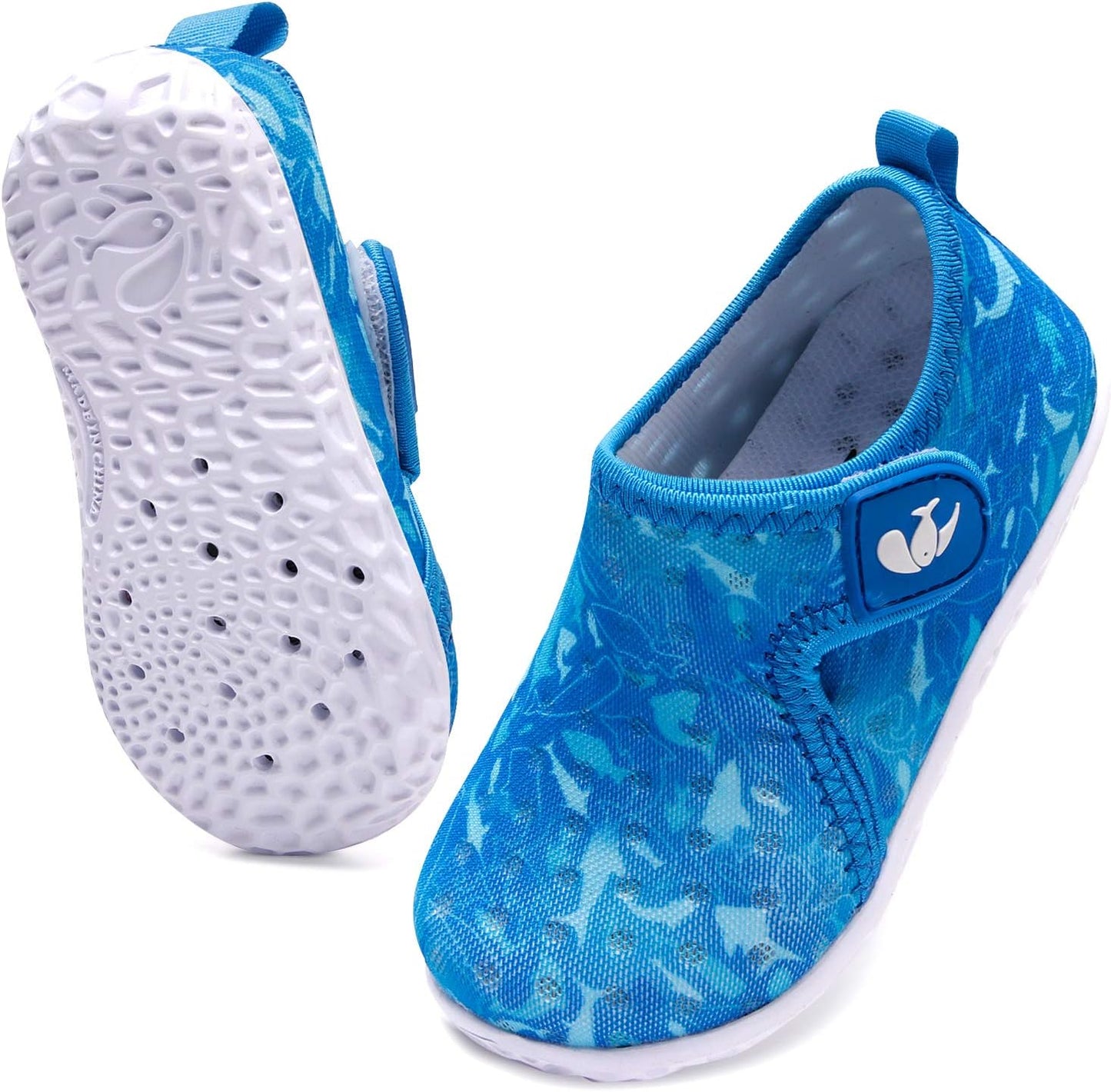 JIASUQI Baby Boys Girls Barefoot Swim Pool Water Shoes Beach Walking Sandals Athletic Sneakers