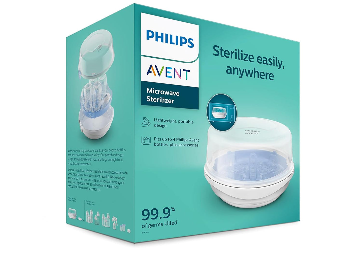 Philips AVENT Premium Baby Bottle Sterilizer with Dryer, SCF293/00