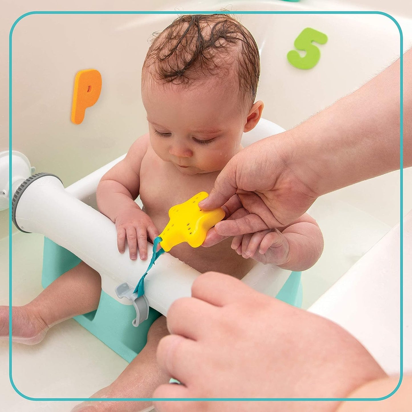 Summer InfantBaby Bathtub Seat with Toys, Backrest, Suction Cups - My Bath Seat by Summer Infant