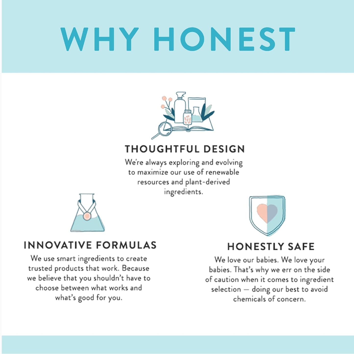 The Honest Company Silicone-Free Conditioner | Gentle for Baby | Naturally Derived, Tear-free, Hypoallergenic | Fragrance Free Sensitive, 10 fl oz