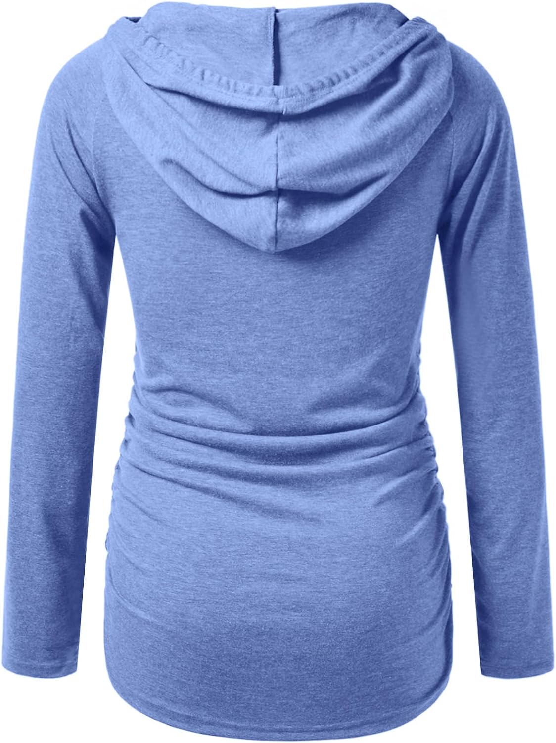 GINKANA Maternity Hoodie Long Sleeves Shirts Casual Maternity Top Pregnancy Sweatshirt Casual Clothes