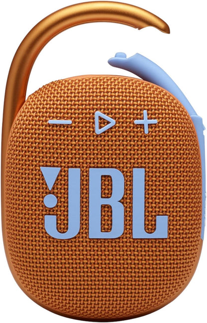 JBL Clip 4: Portable Speaker with Bluetooth, Built-in Battery, Waterproof and Dustproof Feature - Black (JBLCLIP4BLKAM)