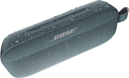 Bose SoundLink Flex Bluetooth Speaker, Portable Speaker with Microphone, Wireless Waterproof Speaker for Travel, Outdoor and Pool Use, Black