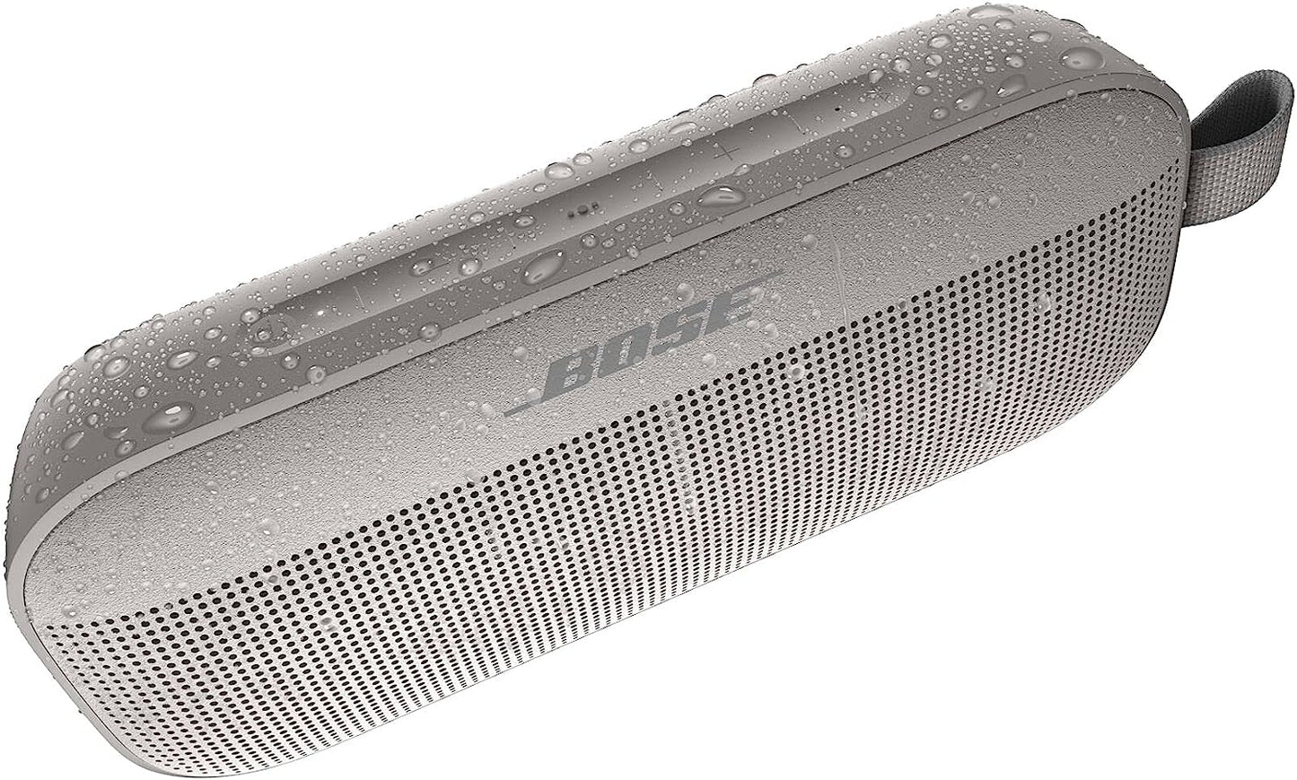 Bose SoundLink Flex Bluetooth Speaker, Portable Speaker with Microphone, Wireless Waterproof Speaker for Travel, Outdoor and Pool Use, Black