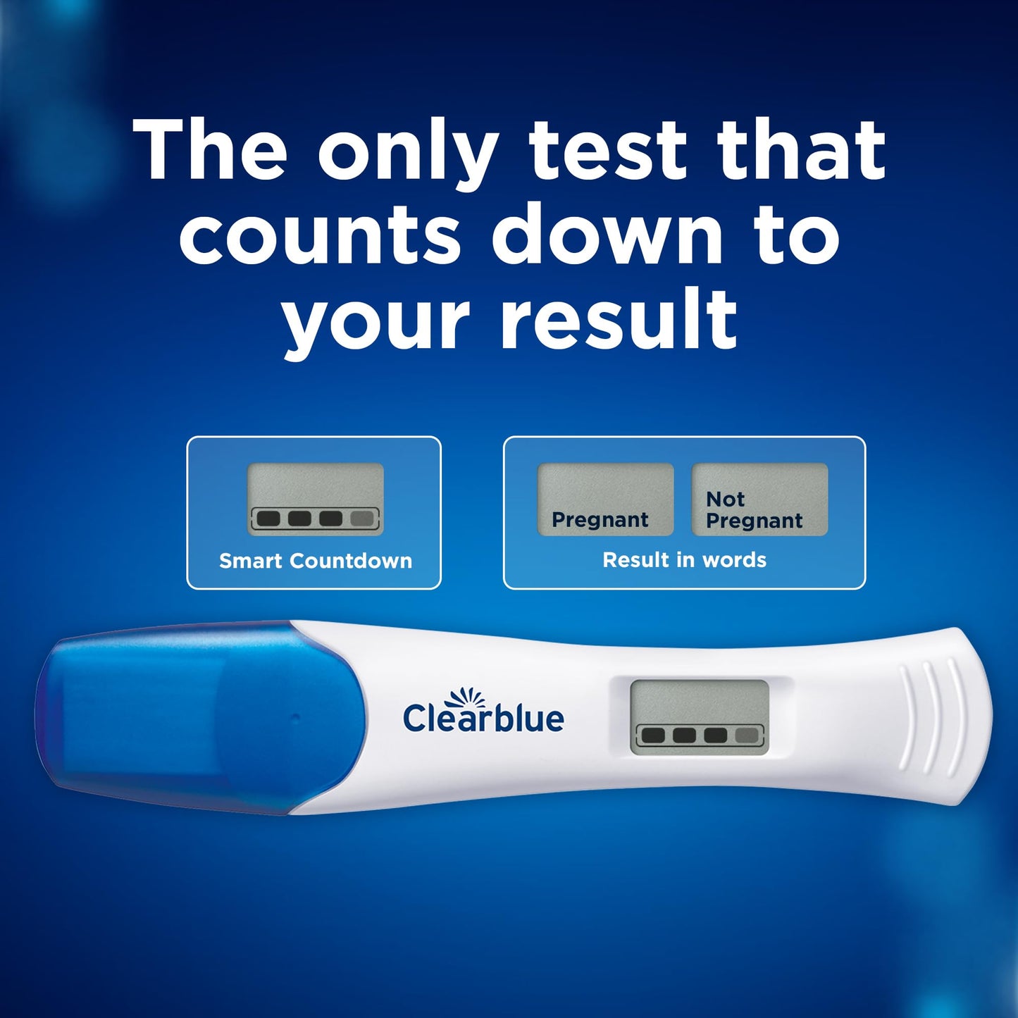 Clearblue Pregnancy Test Combo Pack, 10ct - Digital with Smart Countdown & Rapid Detection - Super Value