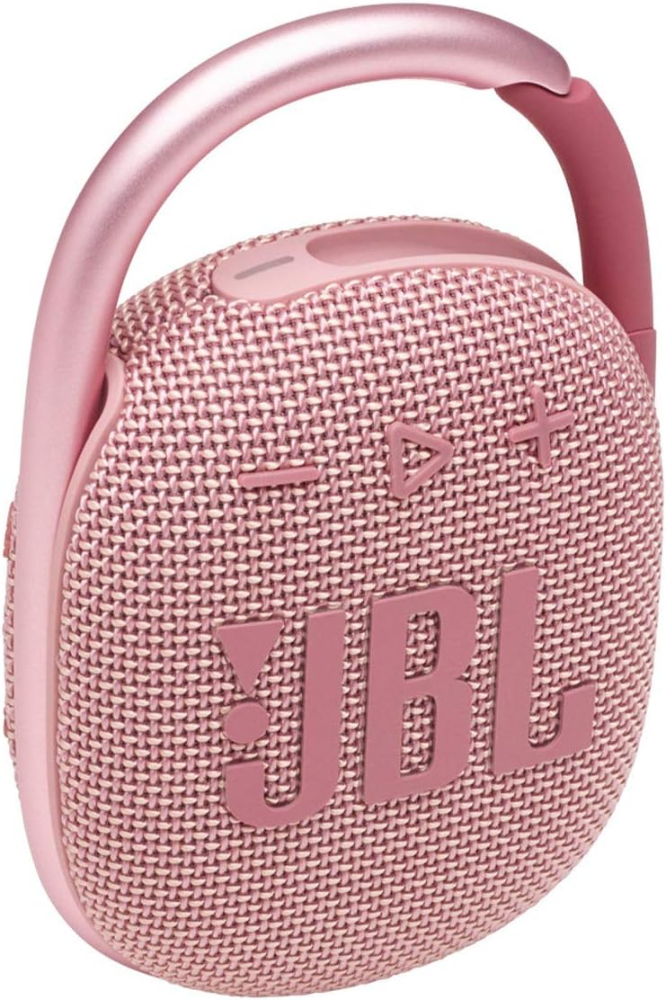 JBL Clip 4: Portable Speaker with Bluetooth, Built-in Battery, Waterproof and Dustproof Feature - Black (JBLCLIP4BLKAM)