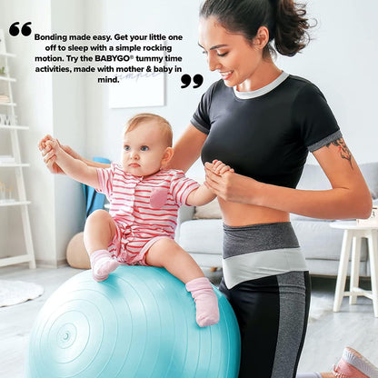 BABYGO® Birthing Ball for Pregnancy & Labor + Our Award Winning Book - Exercise, Birth & Recovery Plan, 5X Stronger Than a Yoga Ball with Eco Friendly Material