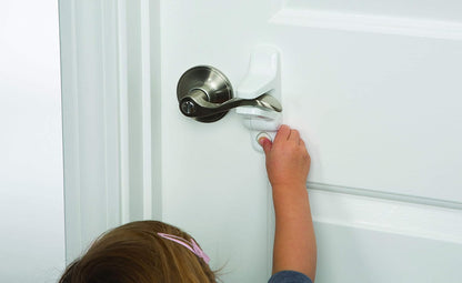 Safety 1st OutSmart Child Proof Door Lever Lock, White, 1 Count