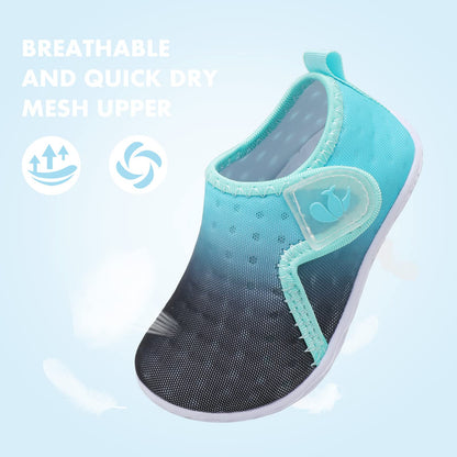 FEETCITY Baby Boys Girls Water Sport Shoes Barefoot Kids Aqua Socks Quick-Dry Beach Swim Pool Shoes