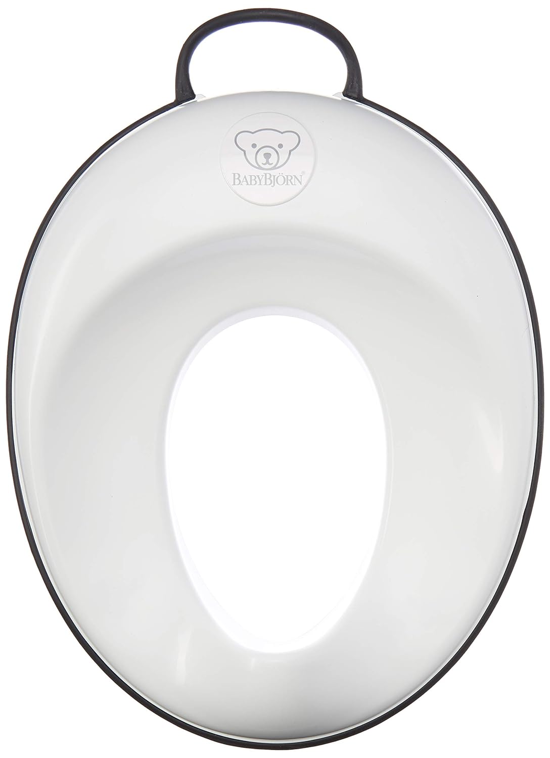 BABYBJORN Toilet Trainer, White/Gray, 1 Count (Pack of 1)